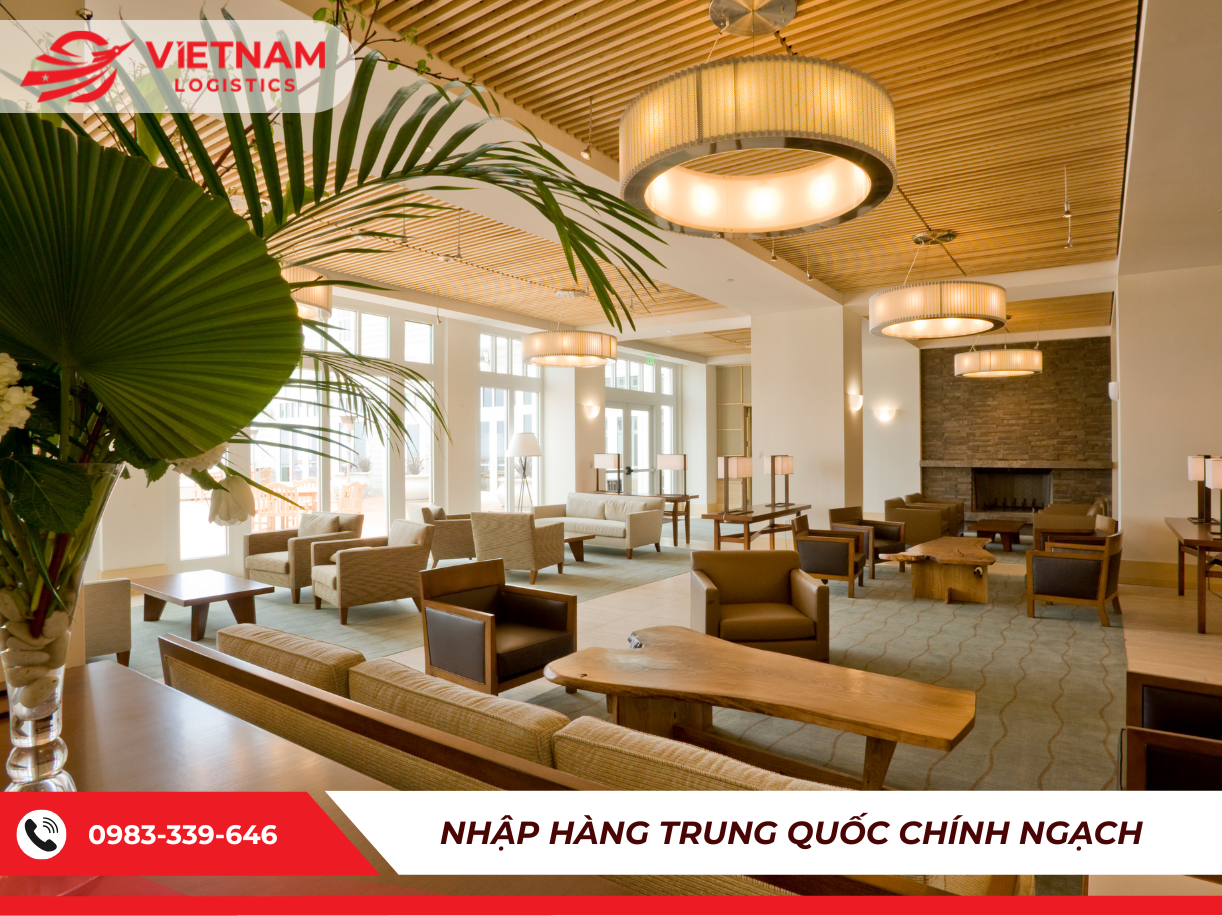 Quy trình nhập hàng vật tư khách sạn tại Vietnam Logistics
